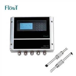 چین فلوت مایع مافوق صوت جریان متر با 0.01mS -12mS محدوده جریان